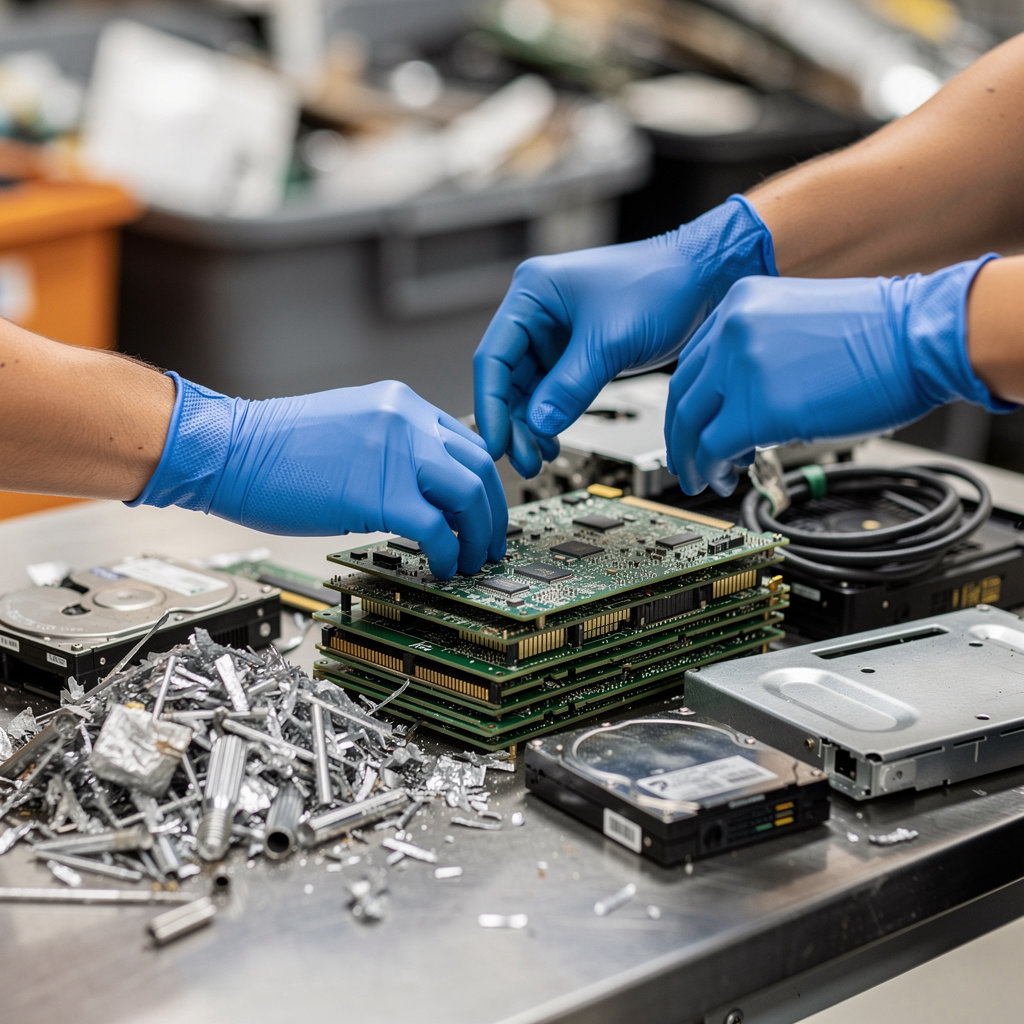 SD Recycling Depot San Diego facility accepting metals, electronics, and appliances for recycling