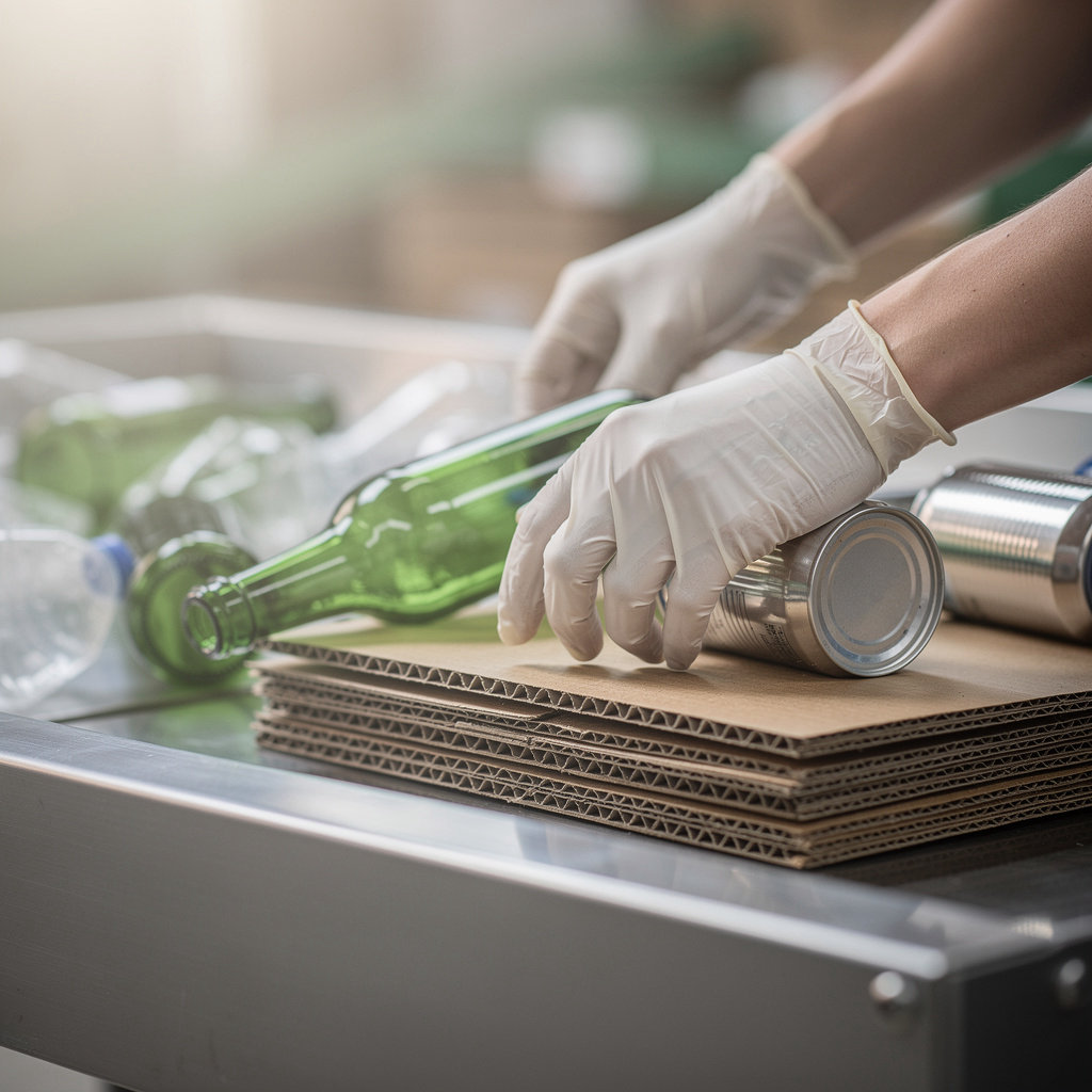 SD Recycling Depot San Diego team member assisting a customer with recycling materials in San Diego